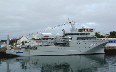 PIRIOU livre le ‘DAR AL BEIDA’ à La Marine Royale Marocaine le 26 octobre à Concarneau