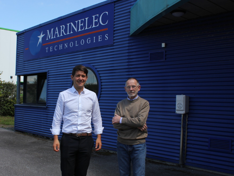 (Français) Un nouveau dirigeant pour MARINELEC Technologies, concepteur et fabricant d’équipements électroniques de surveillance et d’alarme pour la marine, à Quimper.