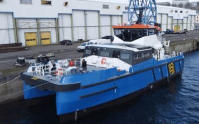 PIRIOU delivered a CTV to Atlantique Maritime Services